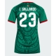 Meksiko Jesus Gallardo #23 Replike Domaci Dres za Ženska SP 2026 Kratak Rukav